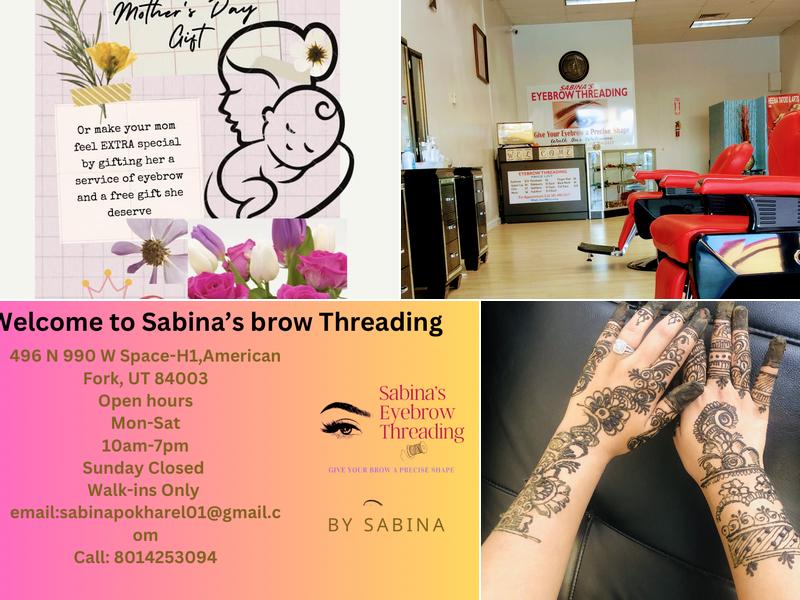 Sabina's Eyebrow Threading