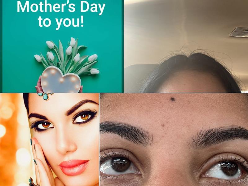 unique eyebrow threading