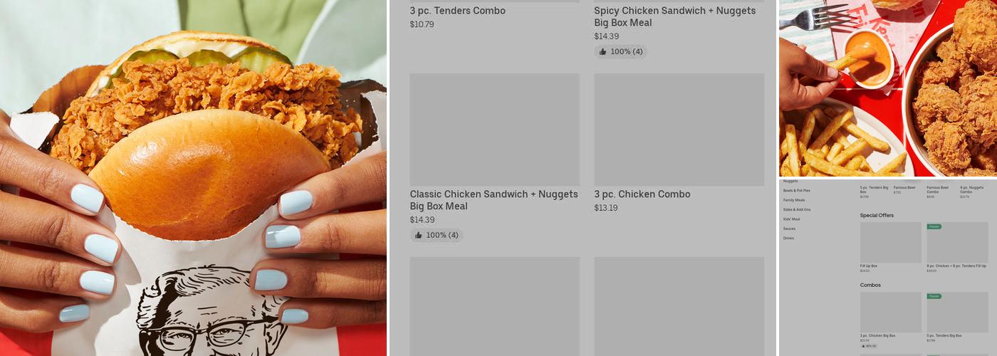 KFC Menu