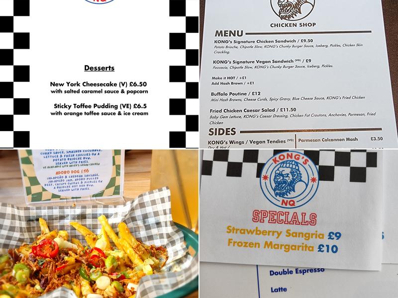 Kong's NQ Menu