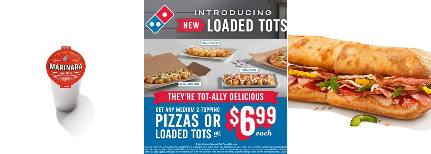 Domino's Pizza Menu