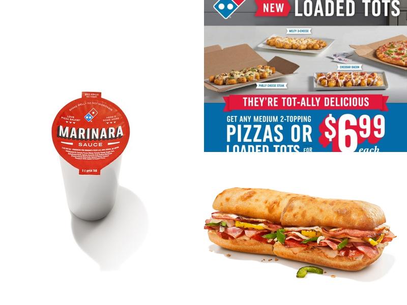 Domino's Pizza Menu