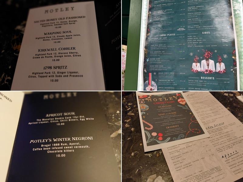 Motley Menu