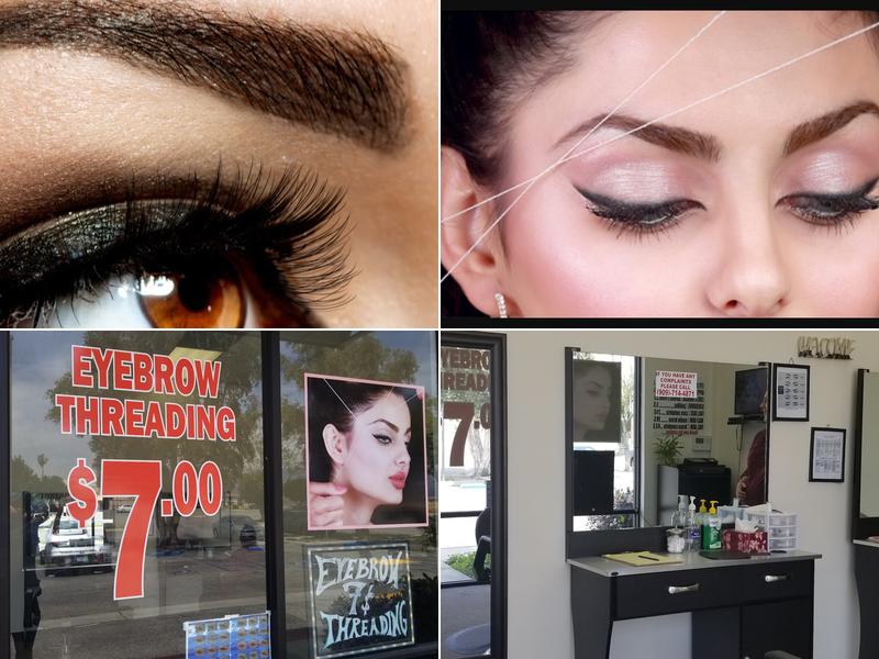 Glamorous Eyebrow Threading