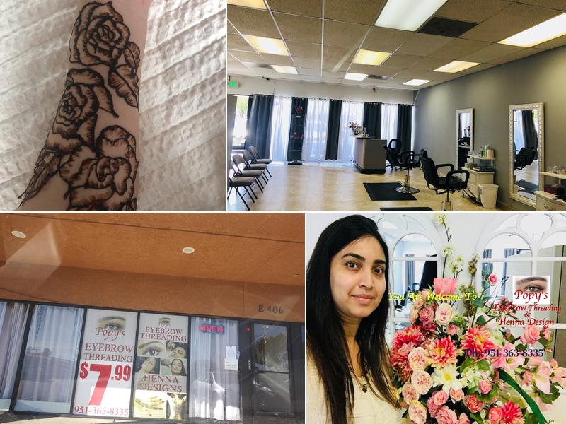 Popy's Eyebrow Threading & Henna Design