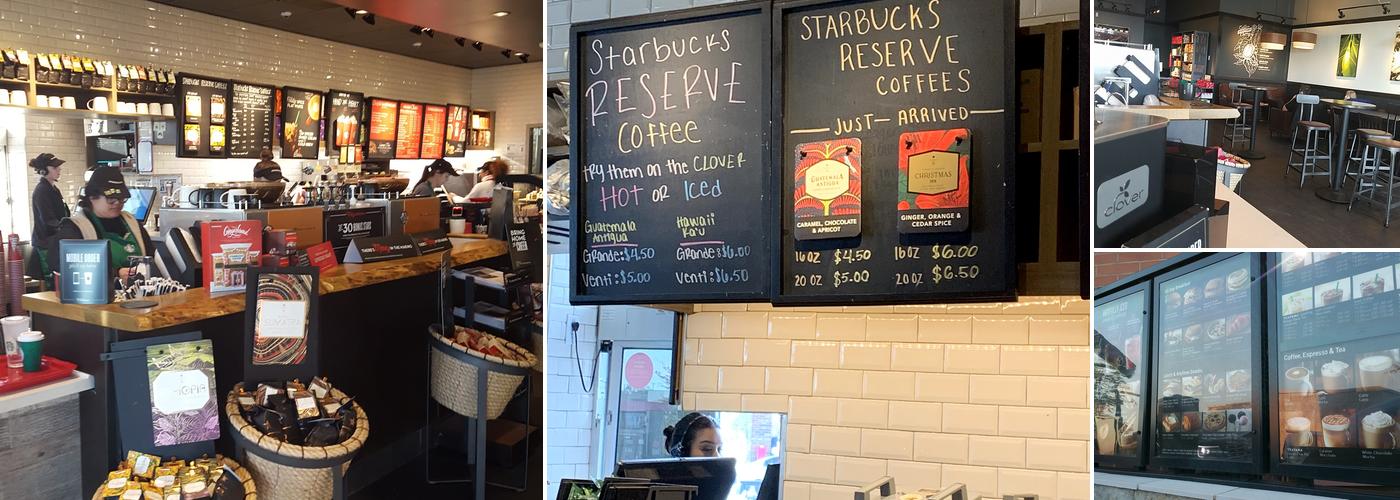 Starbucks Menu
