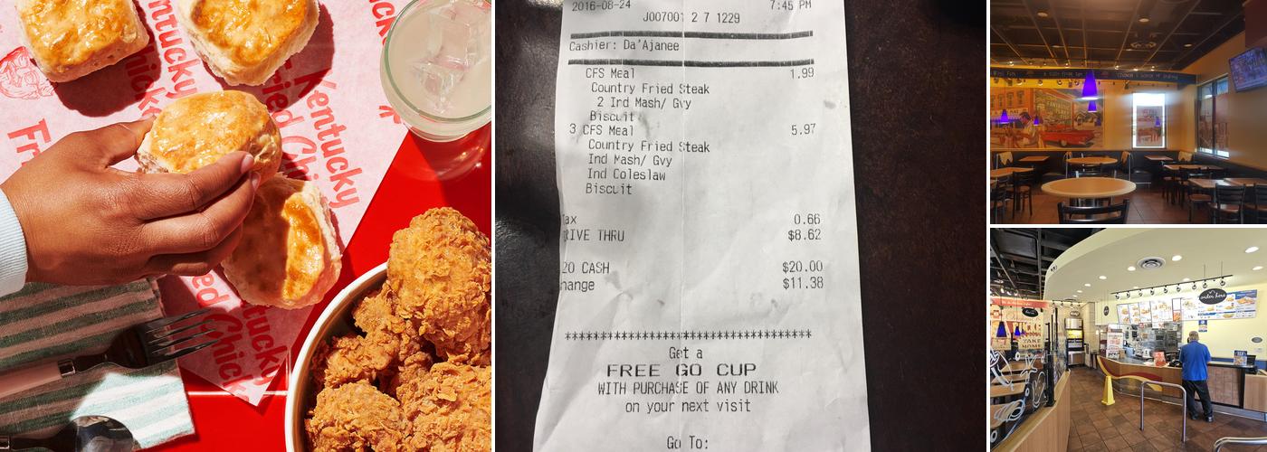 KFC Menu