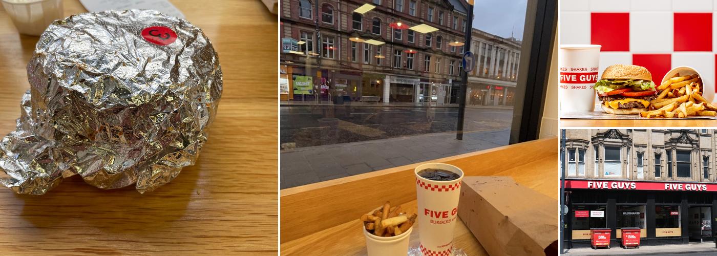 Five Guys Leeds Duncan St