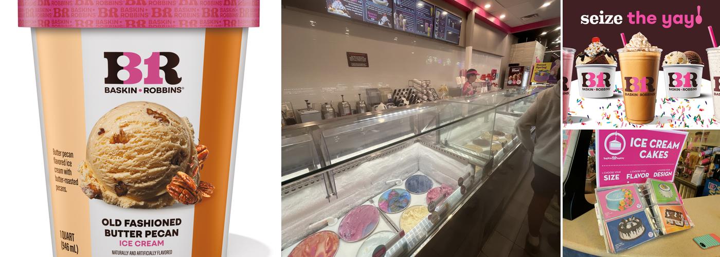 Baskin-Robbins Menu