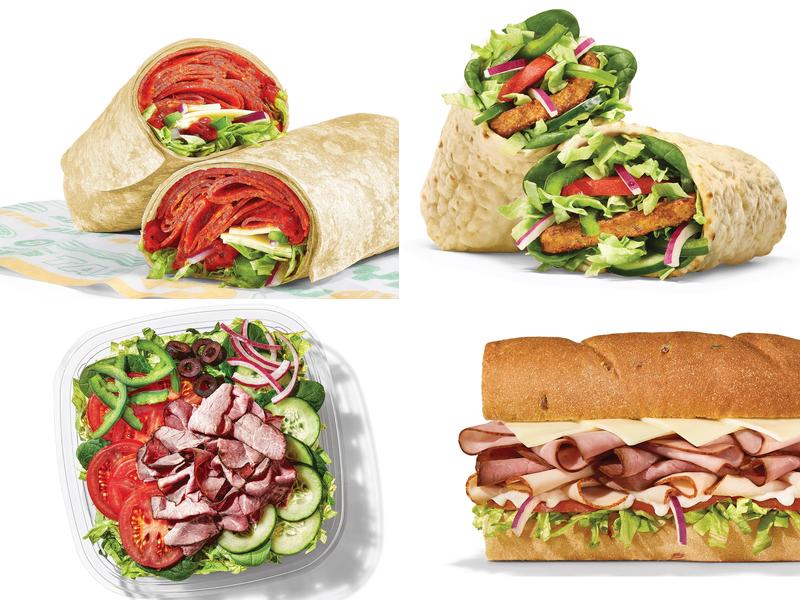 Subway Menu
