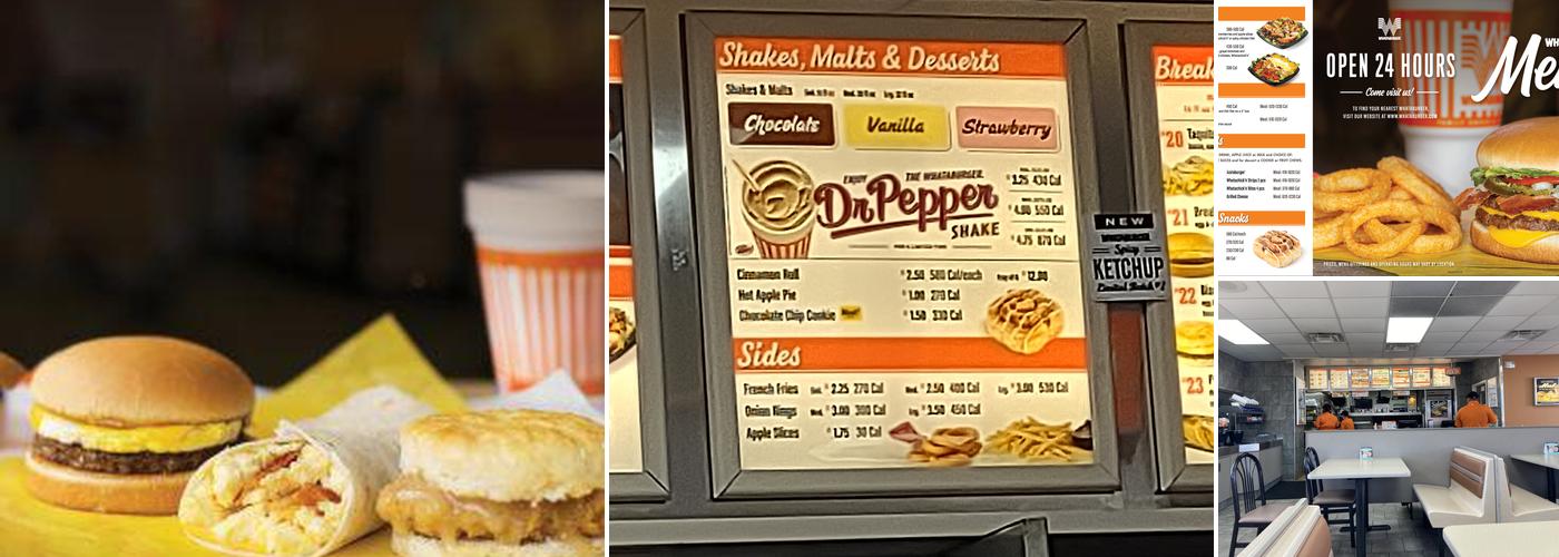 Whataburger Menu