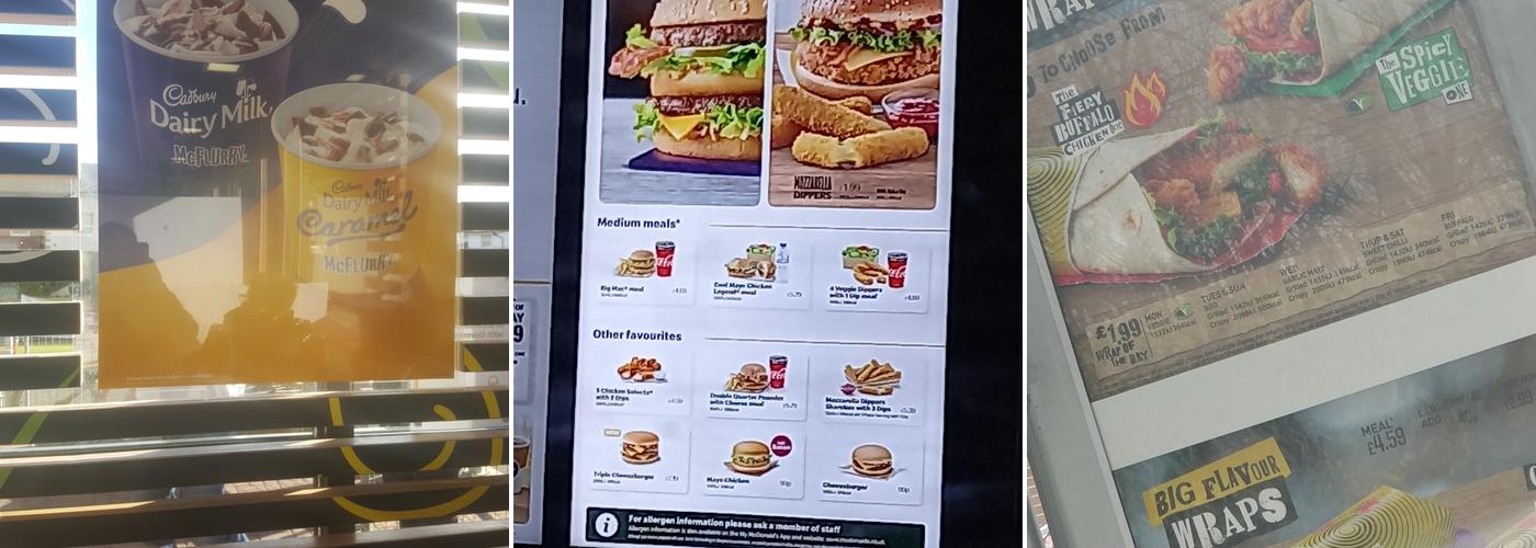 McDonald's Menu