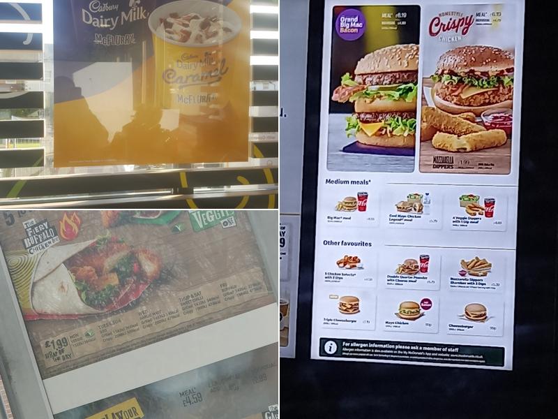 McDonald's Menu