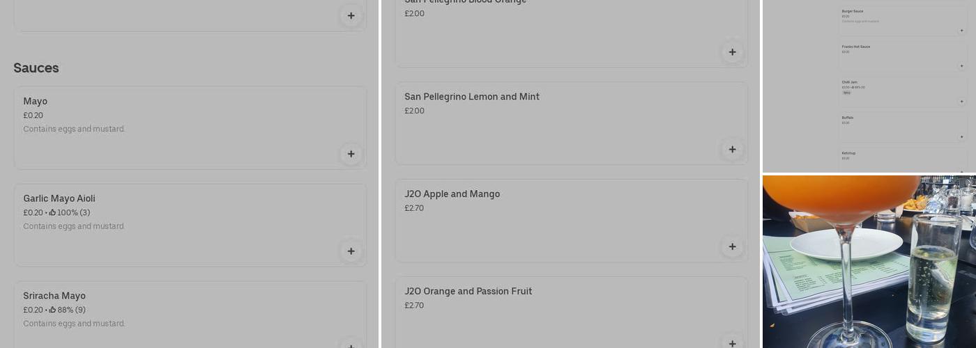 Six Trees Kitchen & Bar Menu