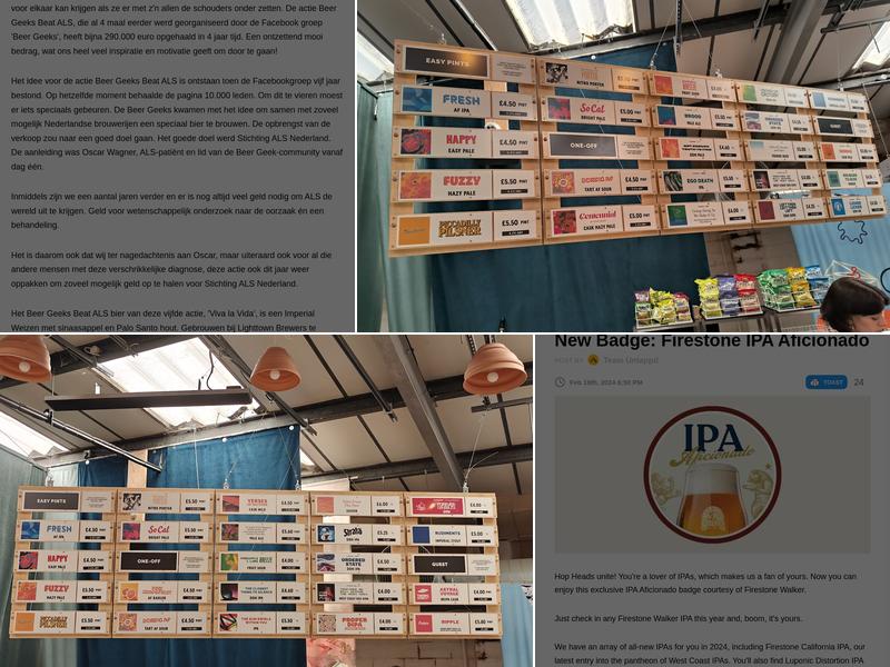 Cloudwater Brewery Taproom Menu