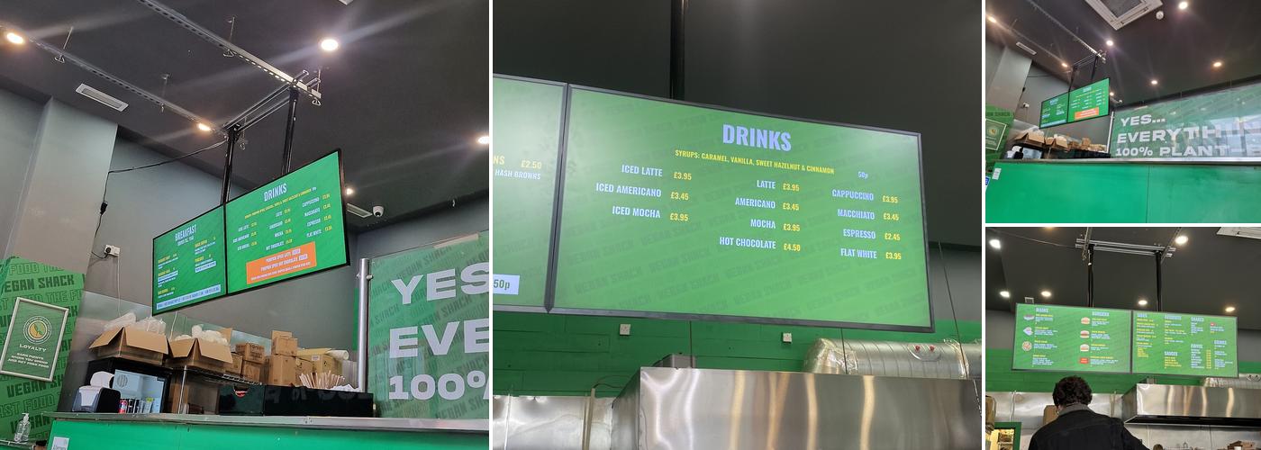 Vegan Shack - Piccadilly Gardens Menu