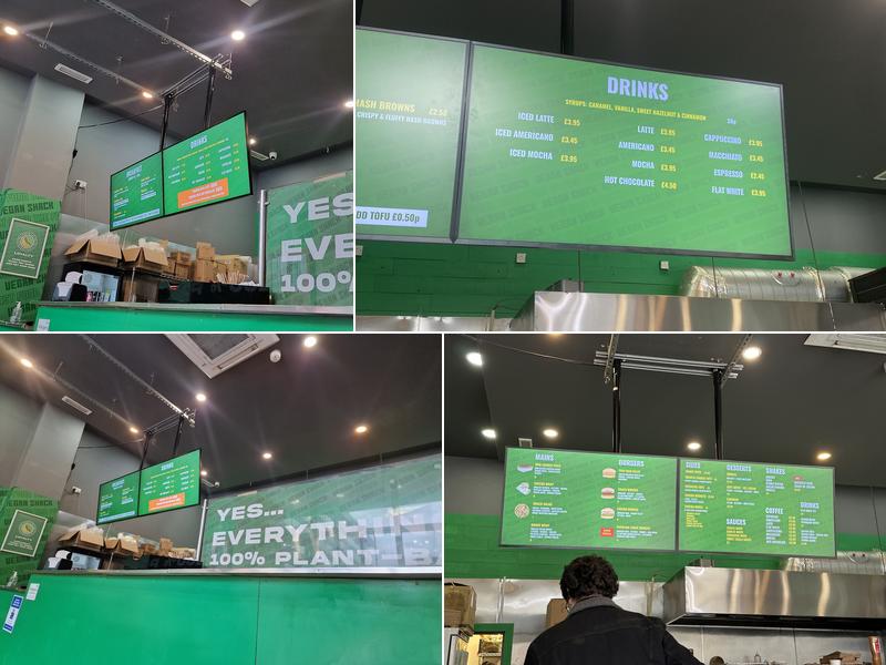 Vegan Shack - Piccadilly Gardens Menu