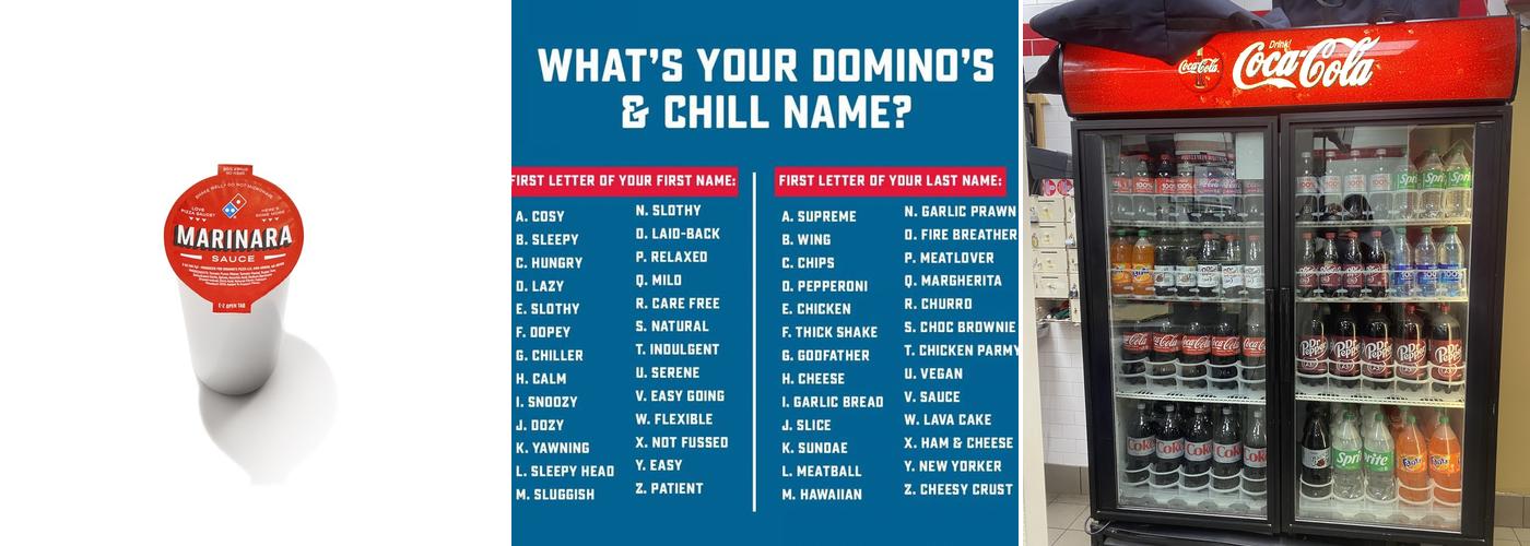 Domino's Pizza Menu