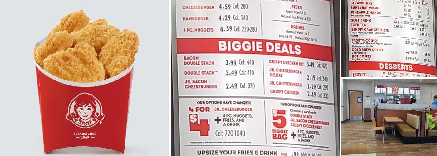 Wendy's Menu