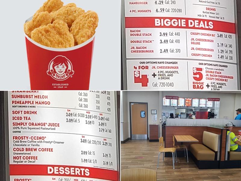 Wendy's Menu