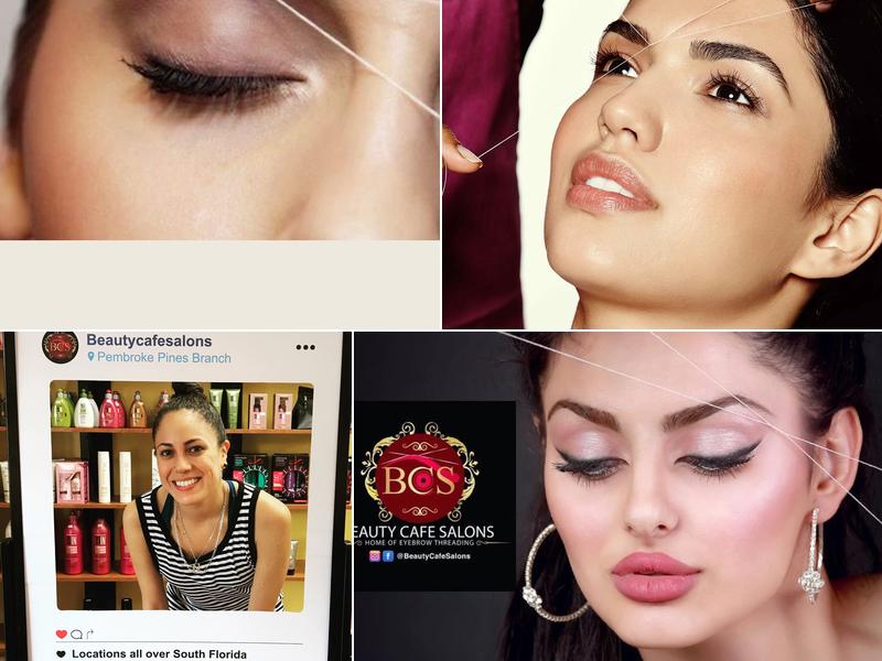 Beauty Cafe Salon West-Kendall Eyebrows Threading