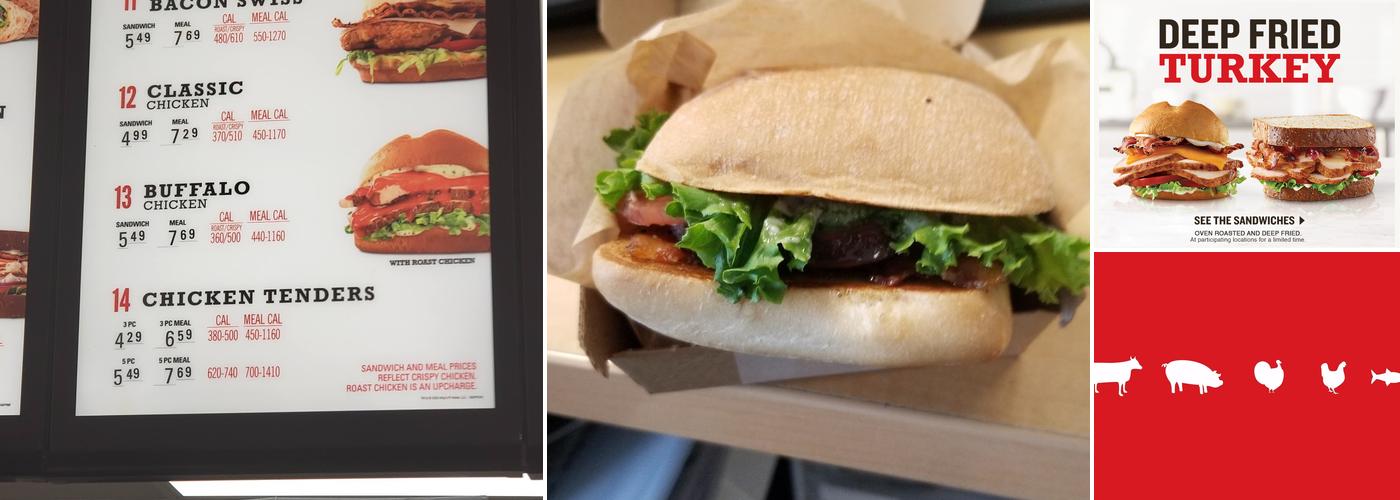 Arby's Menu