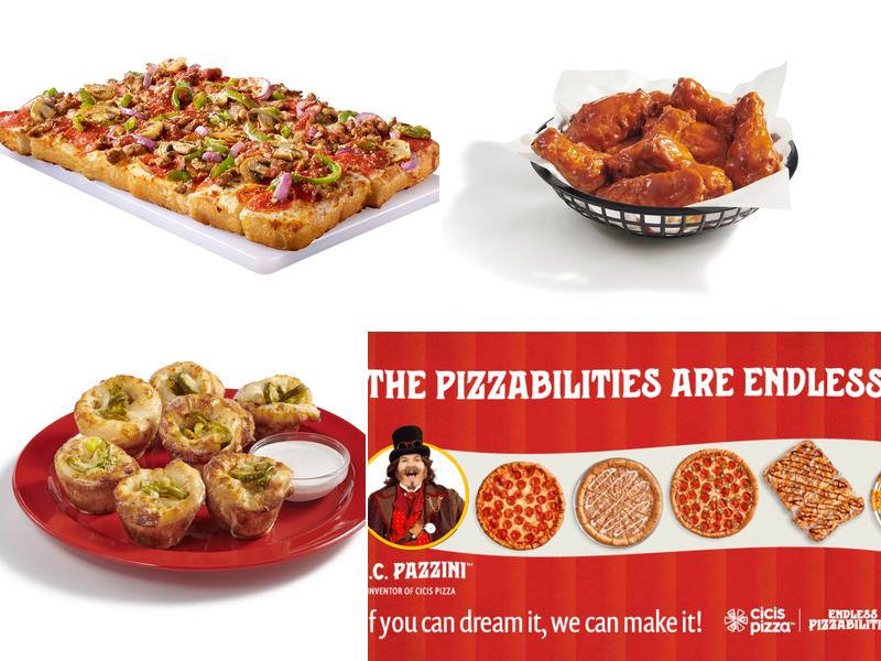 Cicis Pizza Menu