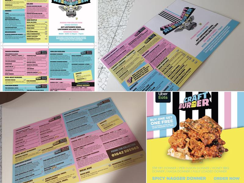 Craft Burger Boro Menu