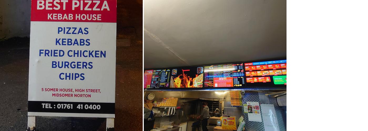 Best Pizza & Kebab Menu