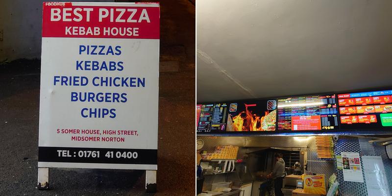 Best Pizza & Kebab Menu