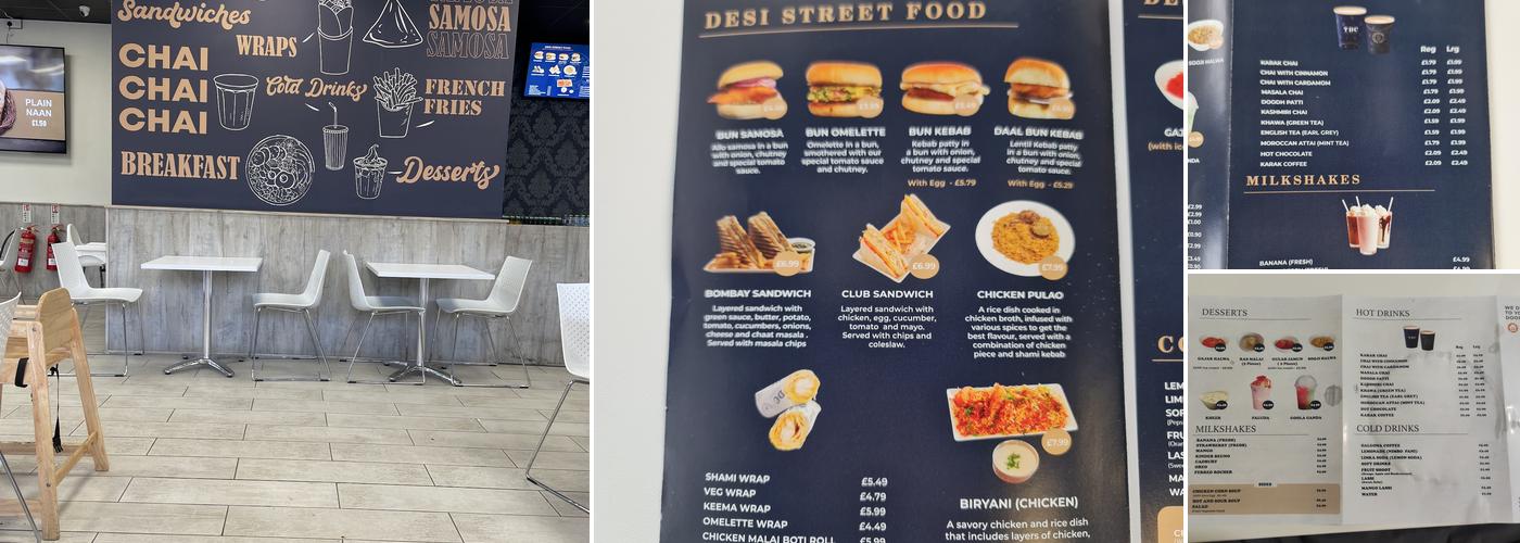 TDC (Tandoori Desi Chai) Menu