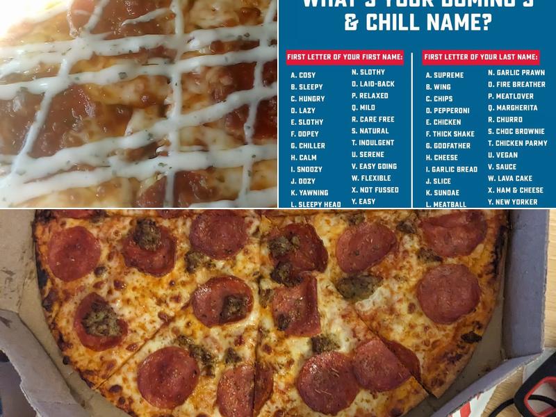 Domino's Pizza Menu
