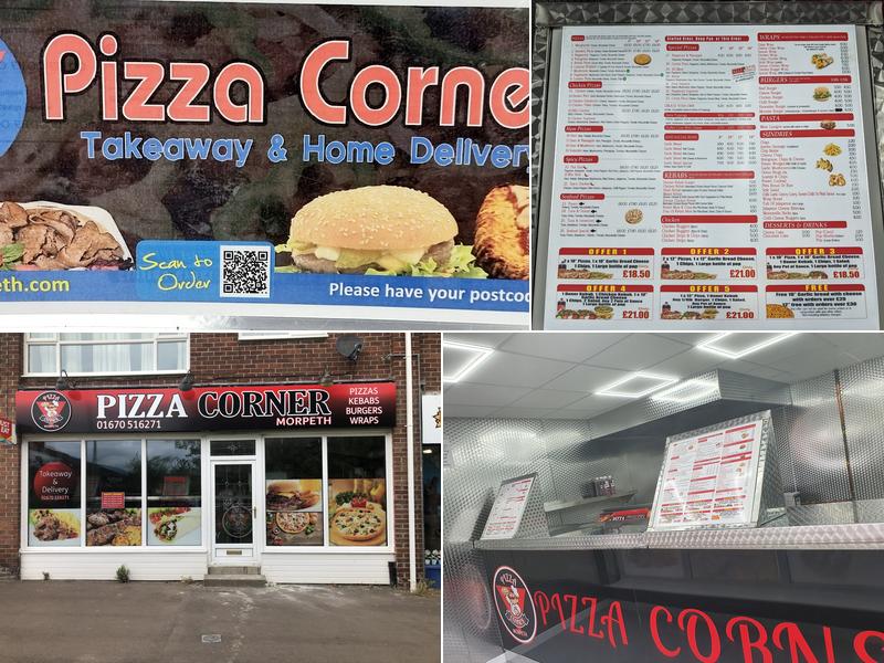 Pizza Corner Morpeth Menu
