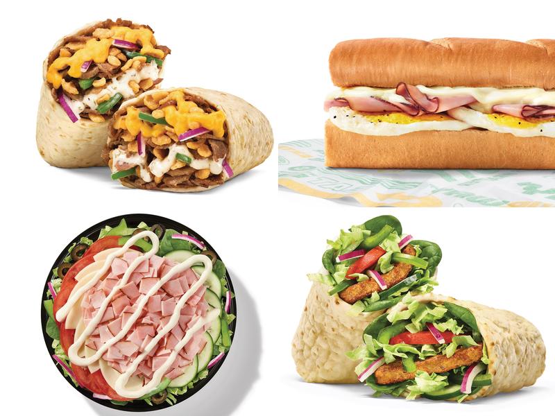 Subway Menu