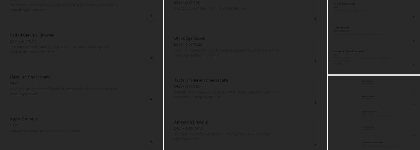 Slam Dunk Burger Menu