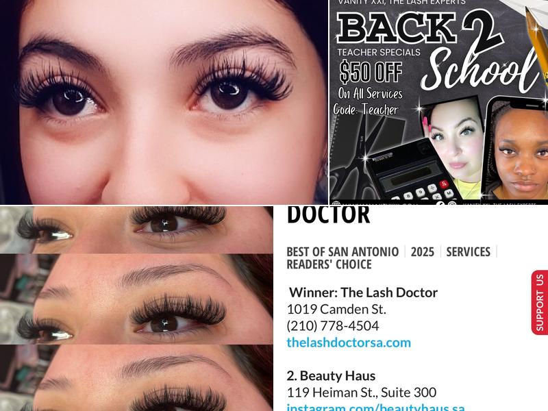 Vanity XXI, The lash experts