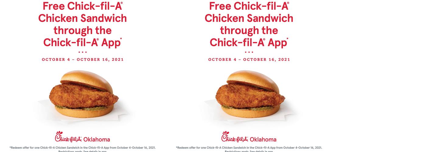 Chick-fil-A Menu