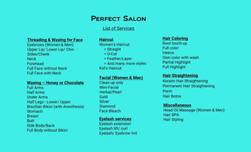 The Perfect Salon