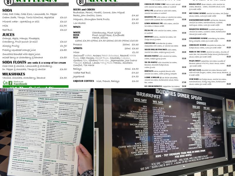 81 Hamburger Heaven Menu