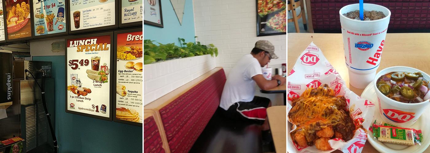 Dairy Queen Store Menu
