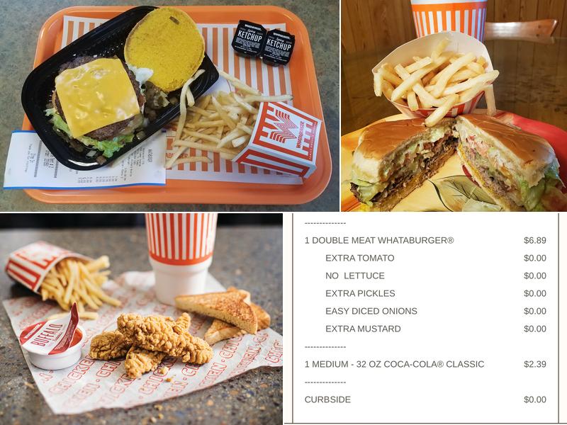 Whataburger Menu