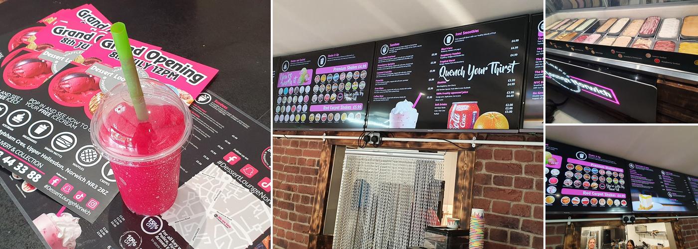 Dessert Lounge Norwich Menu