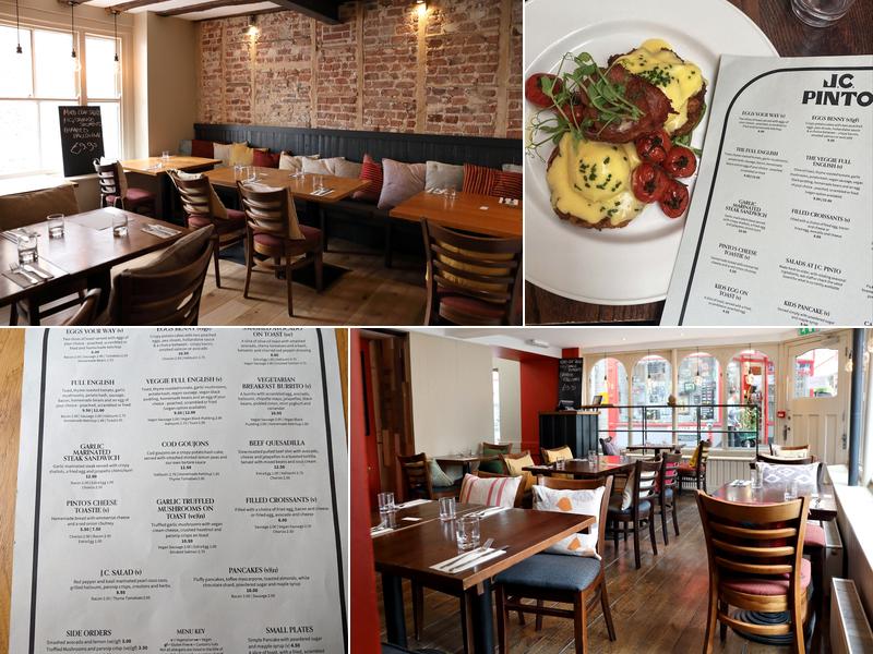 J.C. Pinto Menu