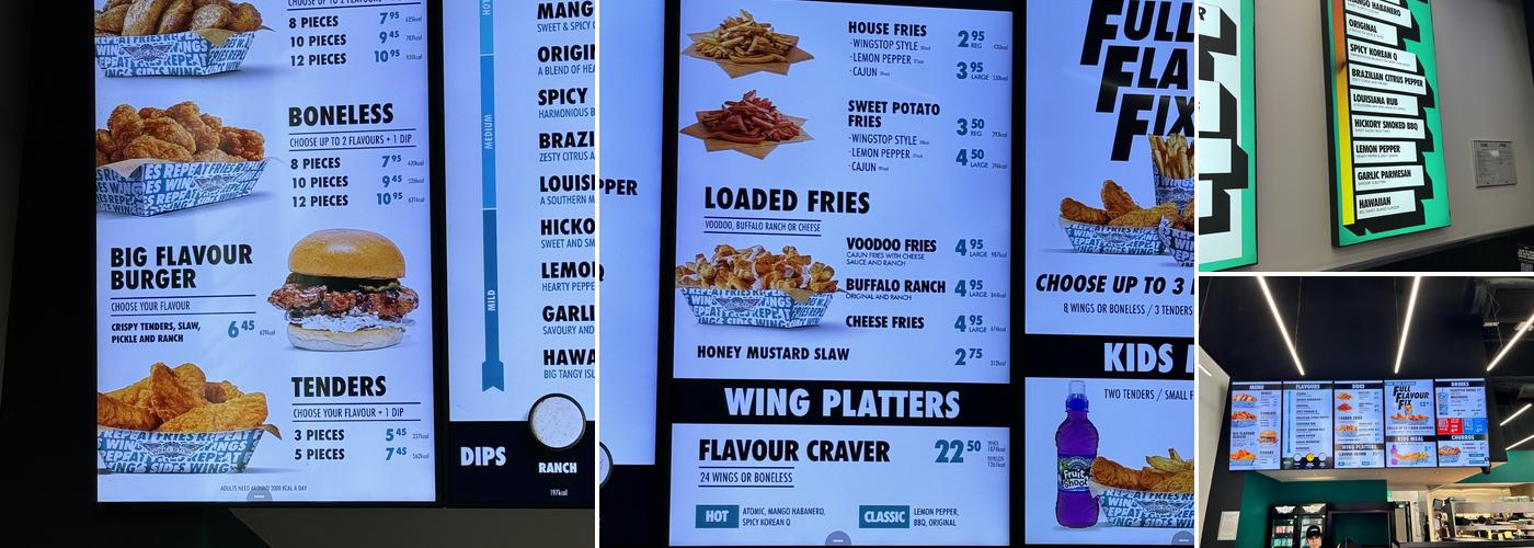 Wingstop Nottingham Menu