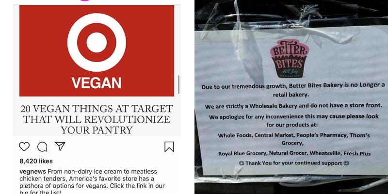 Better Bites Bakery Menu