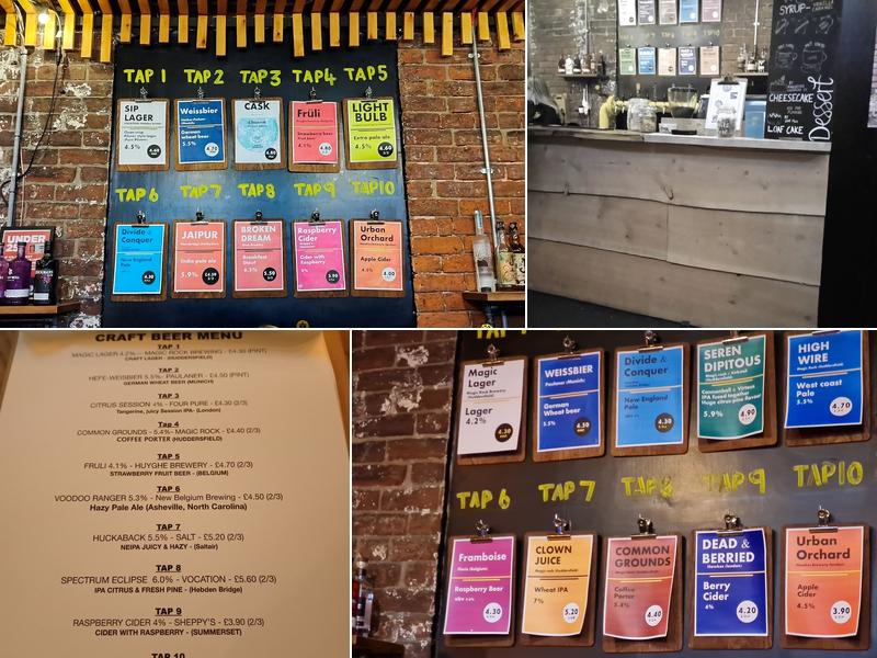 The Courtyard Brewery Menu