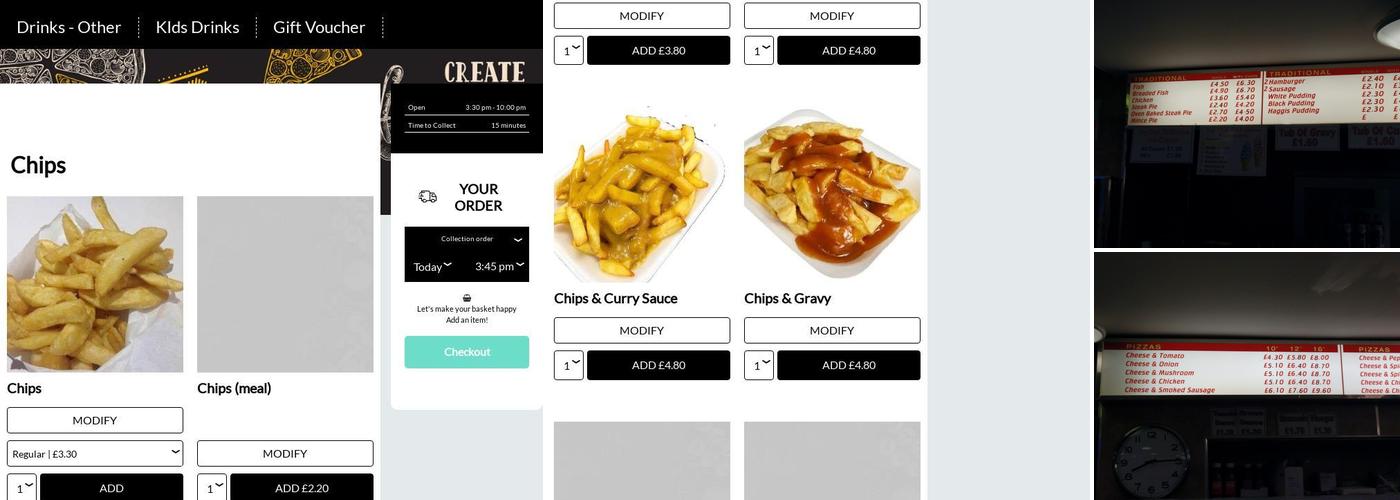 Sully's Fish & Chips - Pizzeria Menu