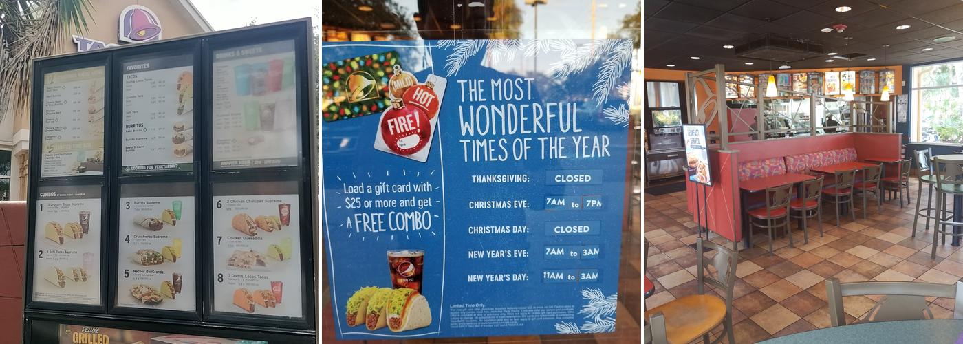 Taco Bell Menu