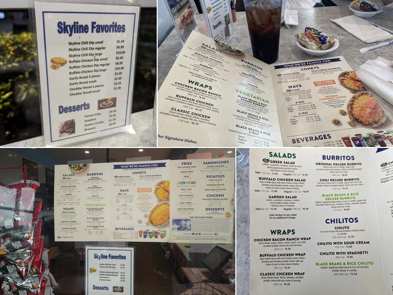 Skyline Chili Menu
