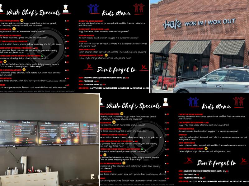 Wok in Wok Out Menu